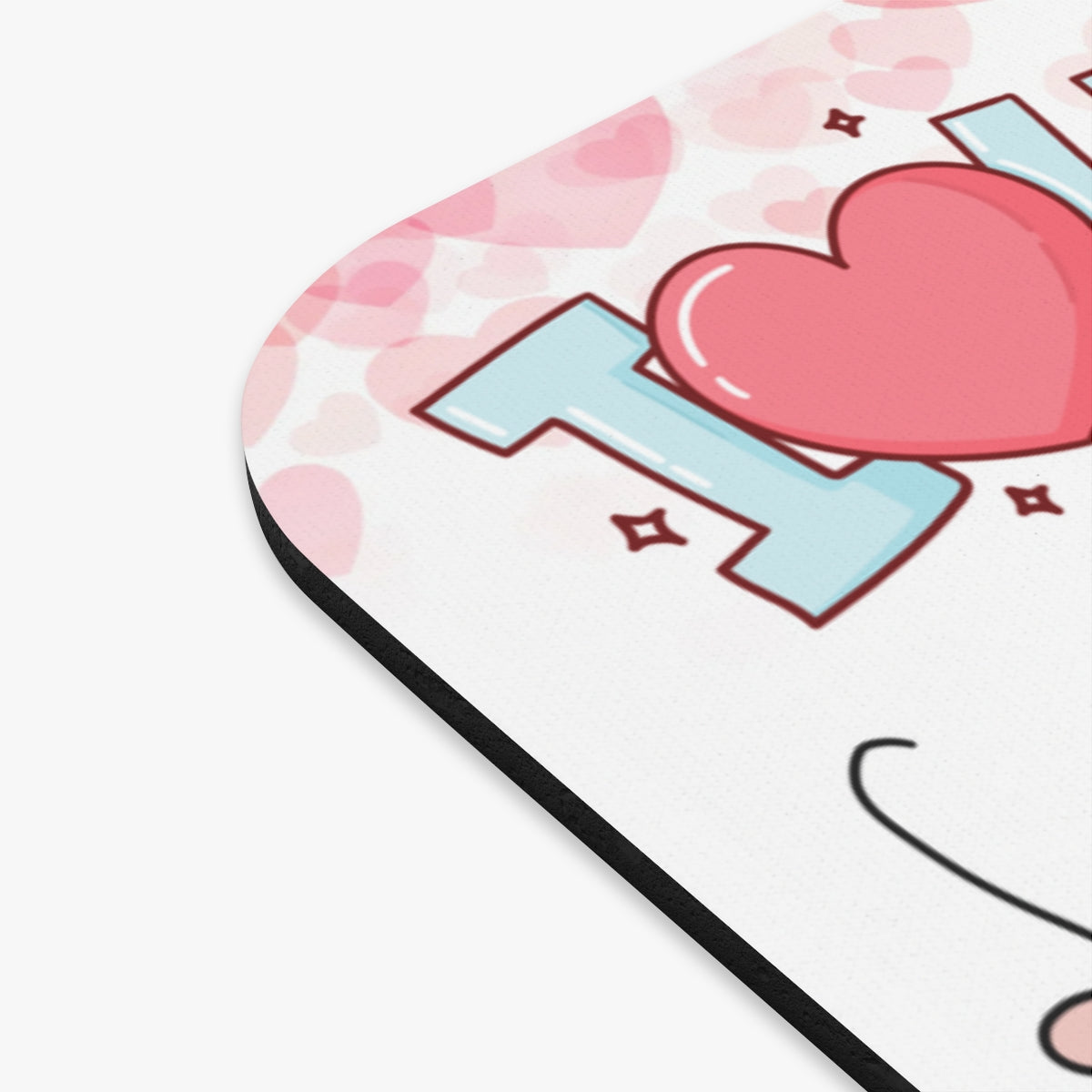 I Love – Kawaii Bunny & Bear Mouse Pad