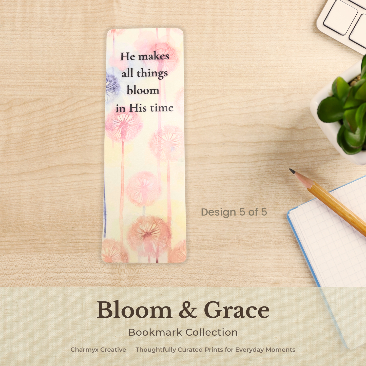 Bloom & Grace Bookmark Collection