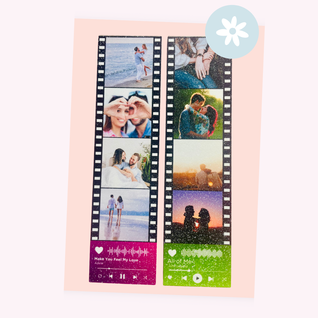 Magnetic Photo Strip with Shopify Code – Personalized Valentine’s Day Gift