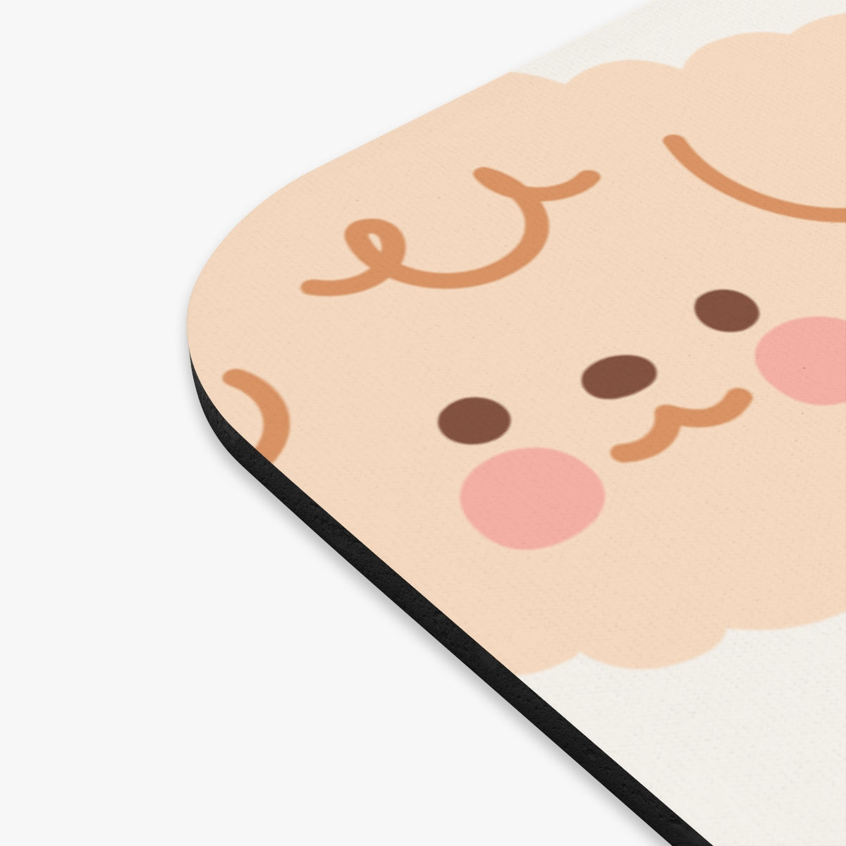 Cute Doggie Mouse Pad – Kawaii Hearts & Bow