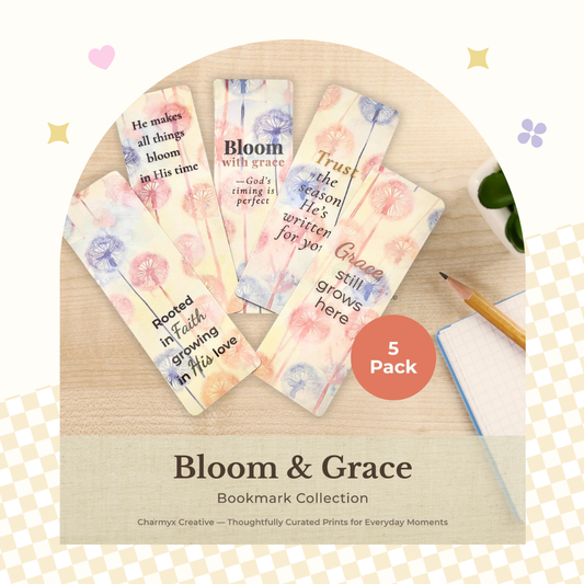 Bloom & Grace Bookmark Collection